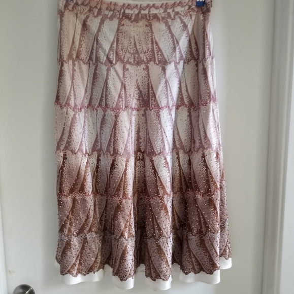 Due per Due Dresses & Skirts - Due per Due Silk Skirt size 12